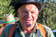 Georg von Preysing, Hauptalmbegehung des AVO in Rottach Egern , hier an der ersten Station Sieblalm der Auftakt, Foto tp, Jubiläumshauptalmbegehung, zur einmalligen Nutzung Almbauern im Rahmen der Hauptalmbegehung