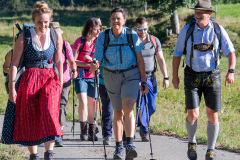 , Hauptalmbegehung des AVO in Rottach Egern , hier an der ersten Station Sieblalm der Auftakt, Foto tp, Jubiläumshauptalmbegehung, zur einmalligen Nutzung Almbauern im Rahmen der Hauptalmbegehung